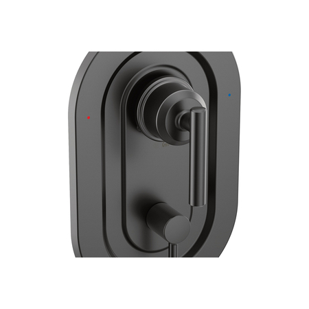 MOEN Posi-Temp(R) With Diverter Tub/Shower Valve Only Matte Black T2900BL